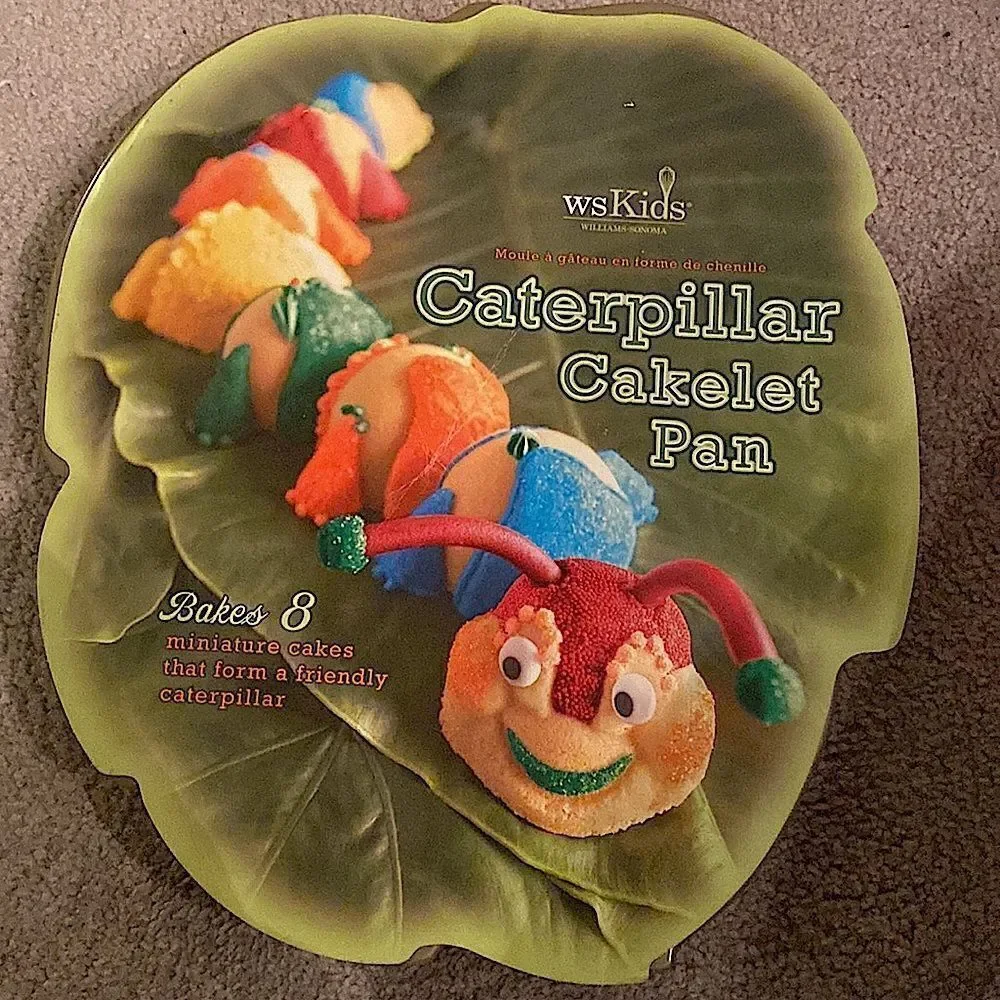 Williams Sonoma/Nordic Ware Caterpillar Cakelet Pan!